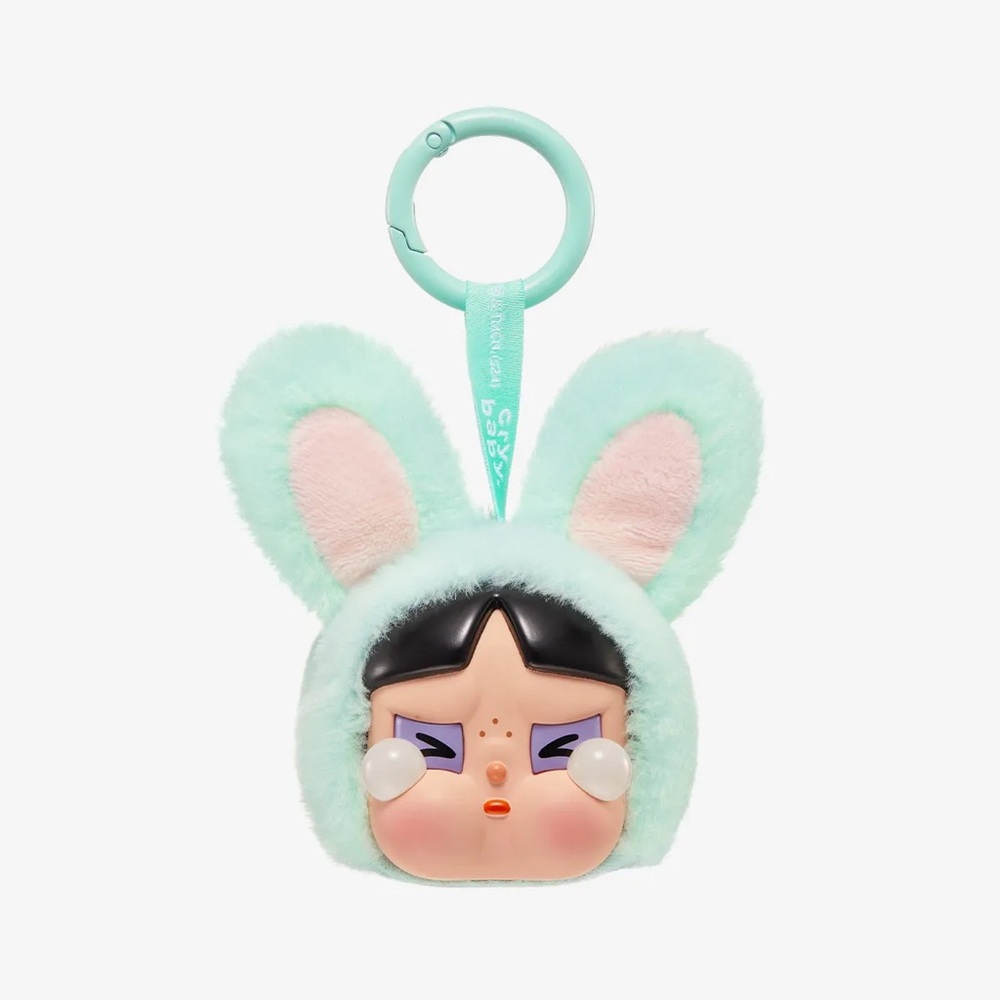 CRYBABY × POWERPUFF GIRLS SERIES PLUSH CONFIRMED BUNNY BUTTERCUP BOX POP MART